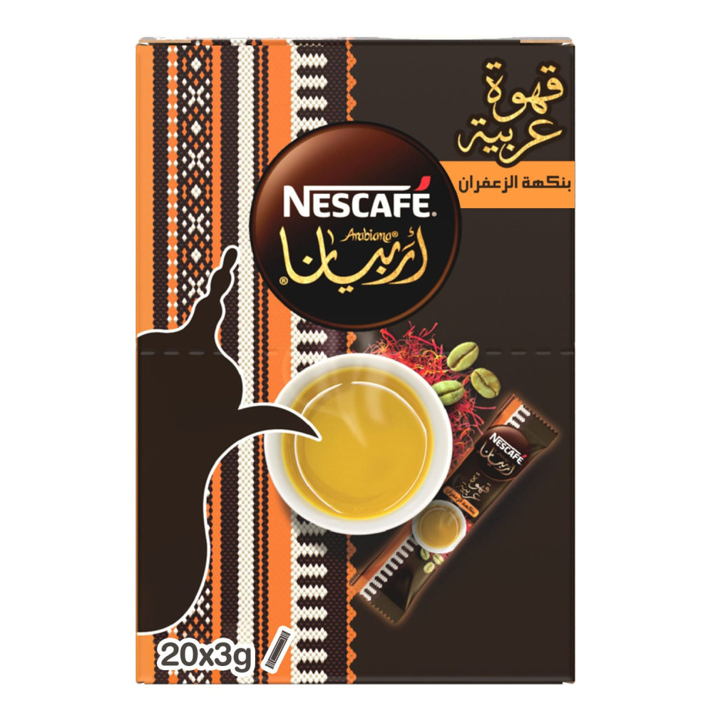 Nescafe Arabian Saffron 20x3g