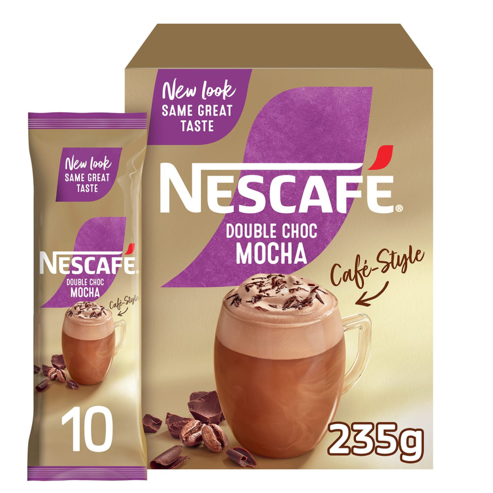 NESCAFE DBL CHOC MOCHA COFE MIX 23.5GX10