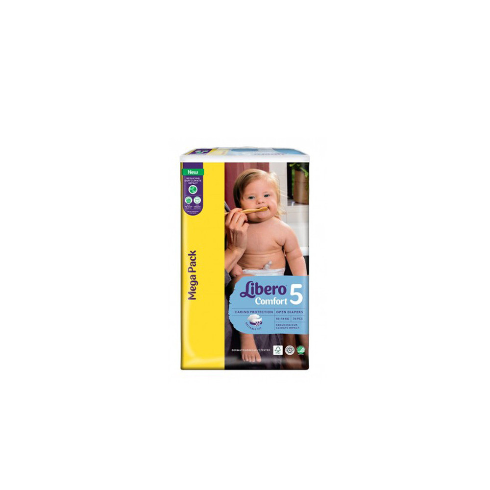 Libero Baby Diaper Comfort 5 Size 76 pcs