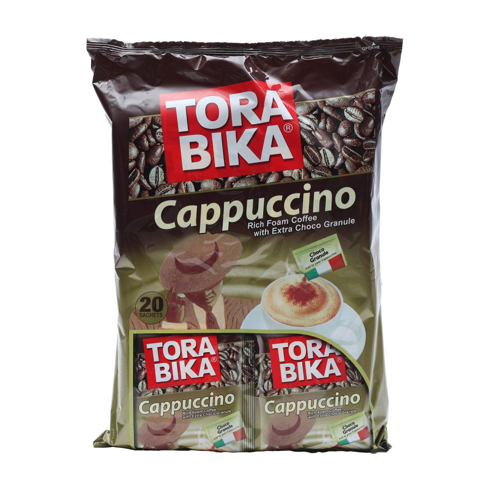 Torabika Cappuccino Instant Coffee 20-ct 500 Gram