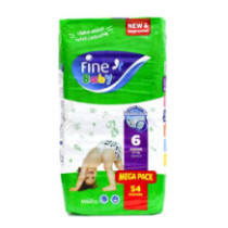 Fine Baby Junior No. 6 / 54 Diapers +16 kg