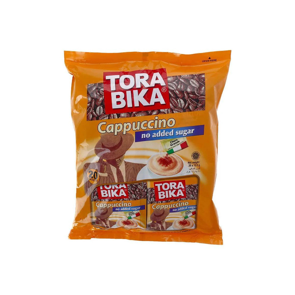 Torabika Cappuccino No added sugar 20x12.5G