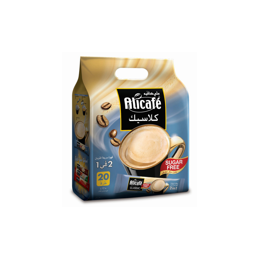 Alicafe Classic 2in1 (No Sugar) Packt
