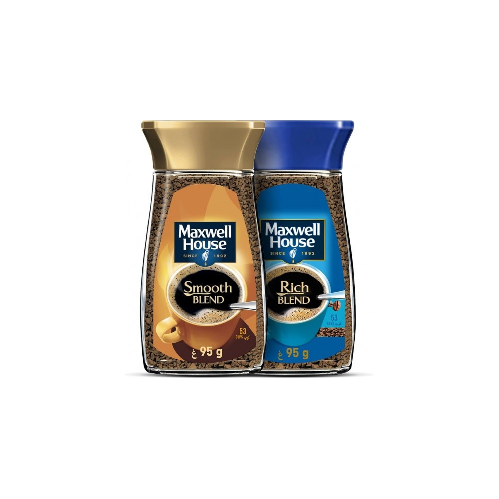 Maxwell house smooth Blend Jacobs 2x95 g