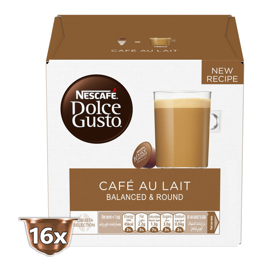 Nescafe Dolce Gusto Balanced & Round Capsules 16's