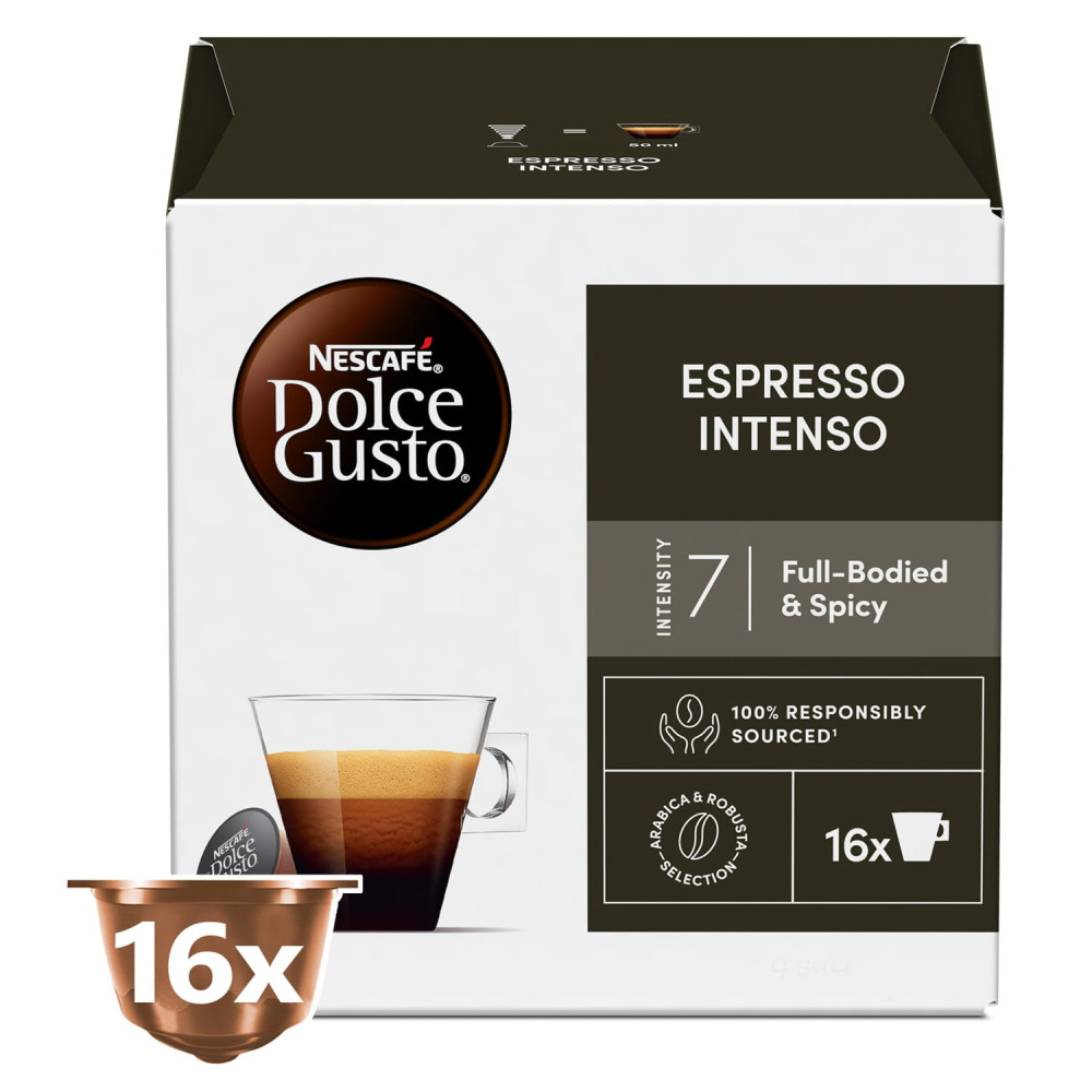 Nescafe Dolce Gusto Espresso Intenso Capsules 16's