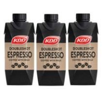 KDD Espresso Double Shot 250 ml 3 pieces