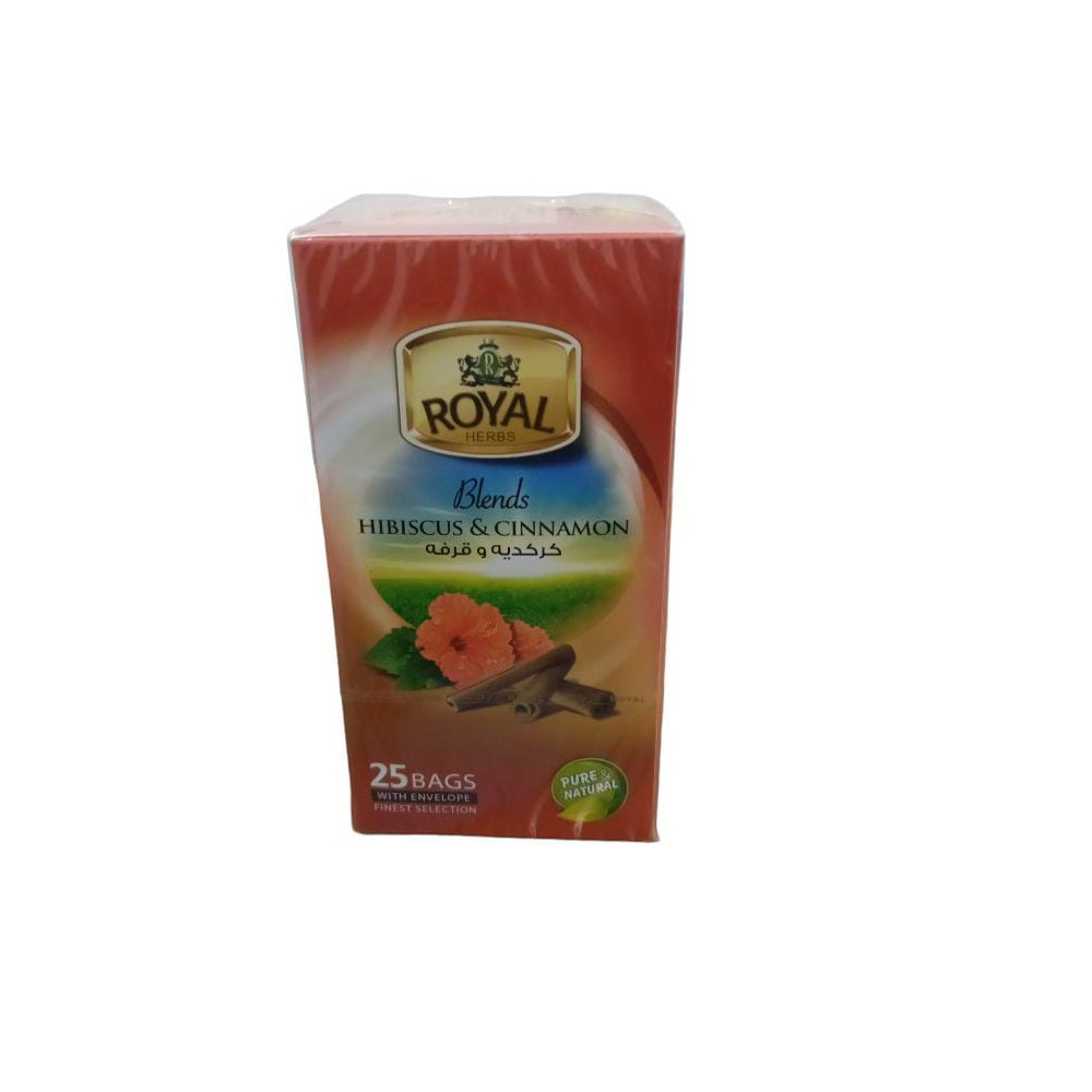 Royal Hibiscus And Cinnamon Tea 1Pc 25 Bags