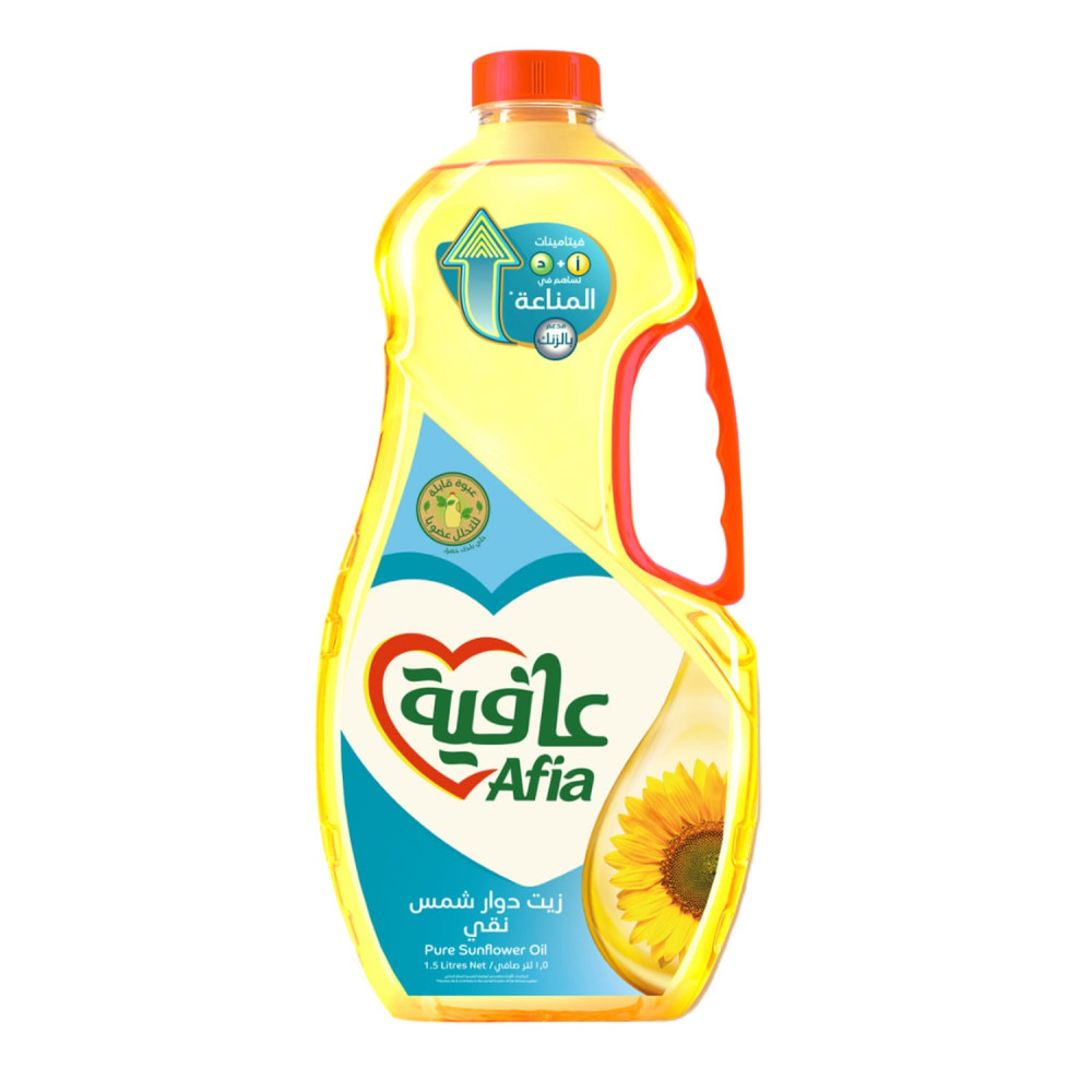 Afia Sunflower Oil 1.5 L