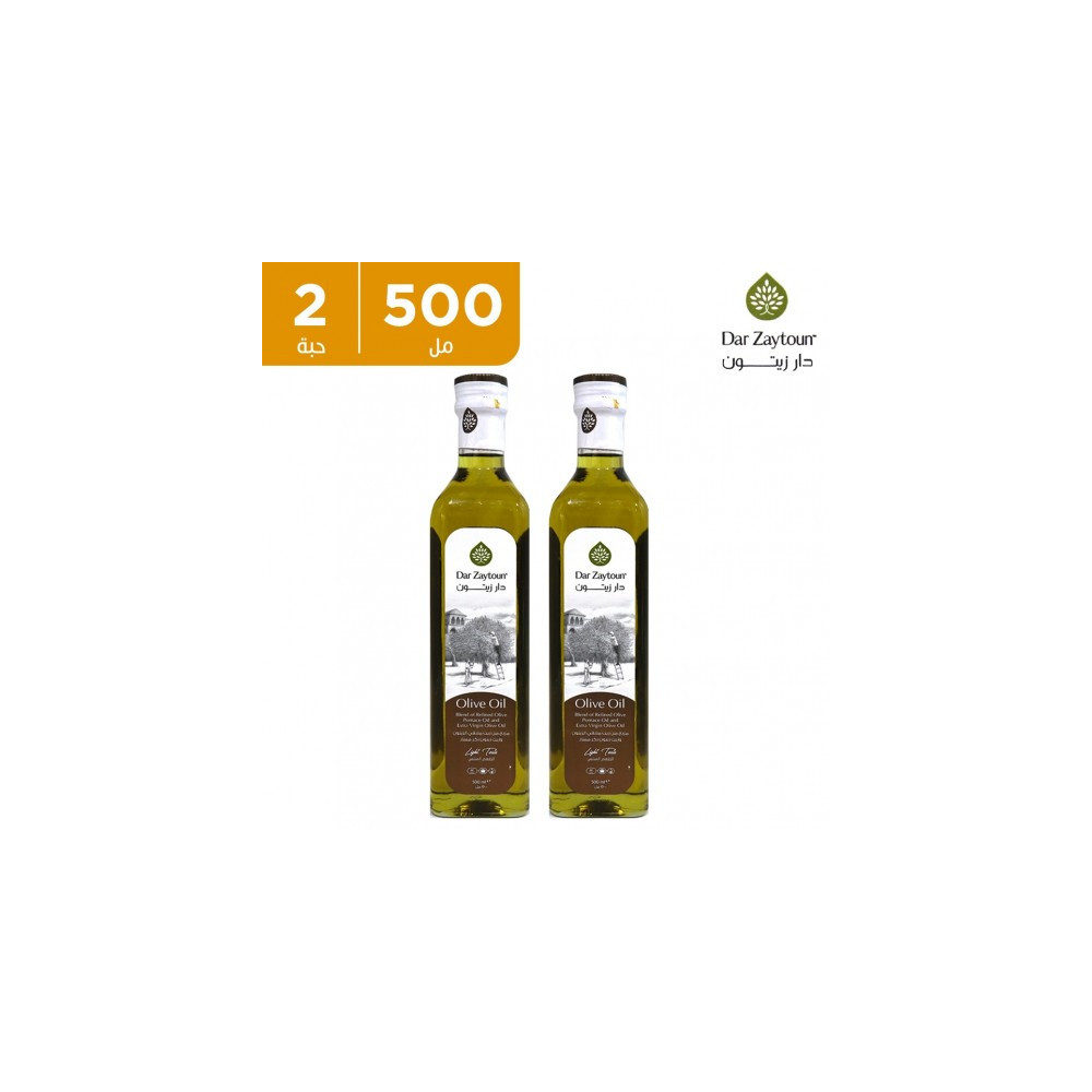 Dar Zaytoun Pomace Olive Oil 2X500Ml