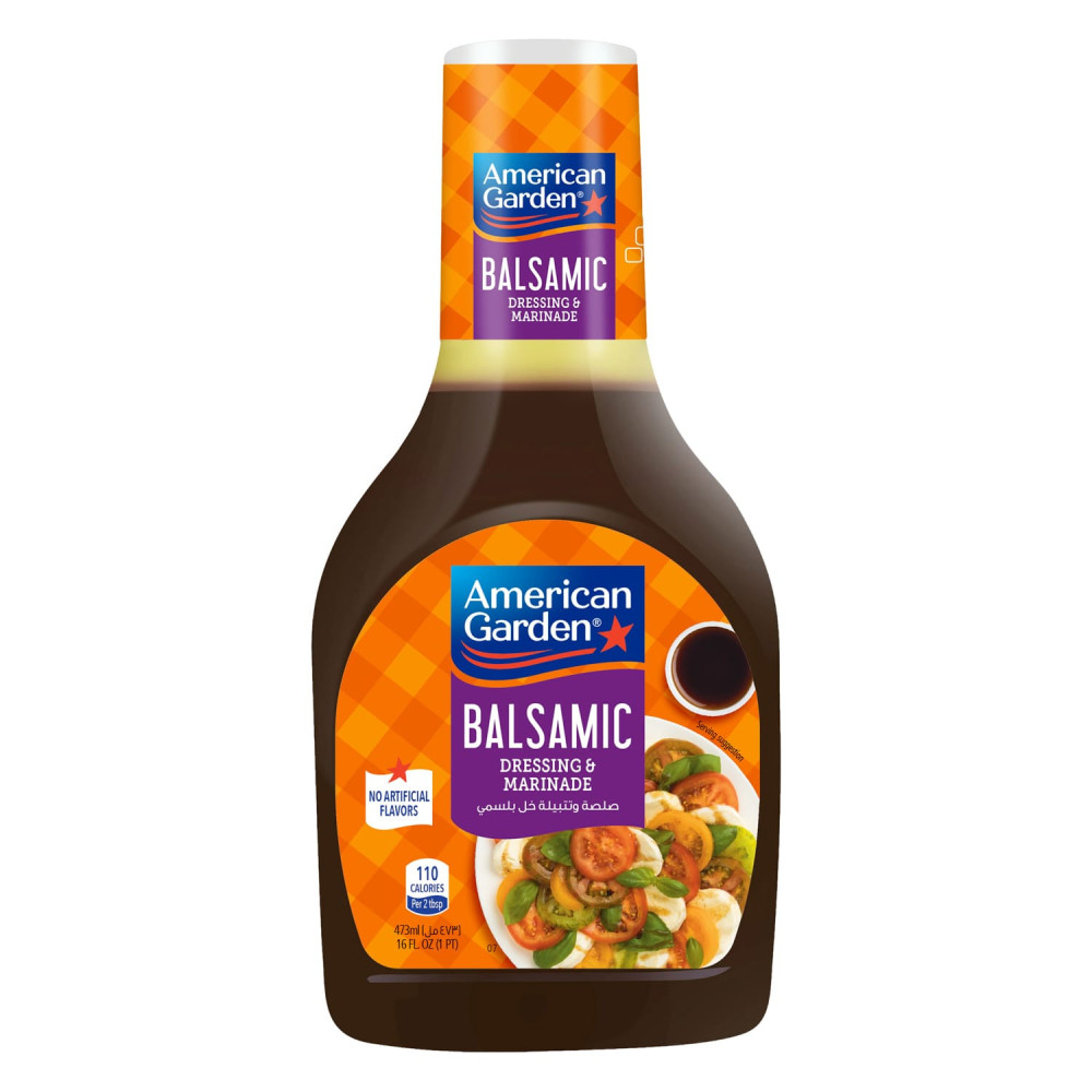 American Garden Balsamic Vinegar Sauce & Marinade Gluten 473 ml