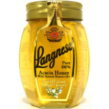 Langness Natural Acacia Honey With Wax 500 gm
