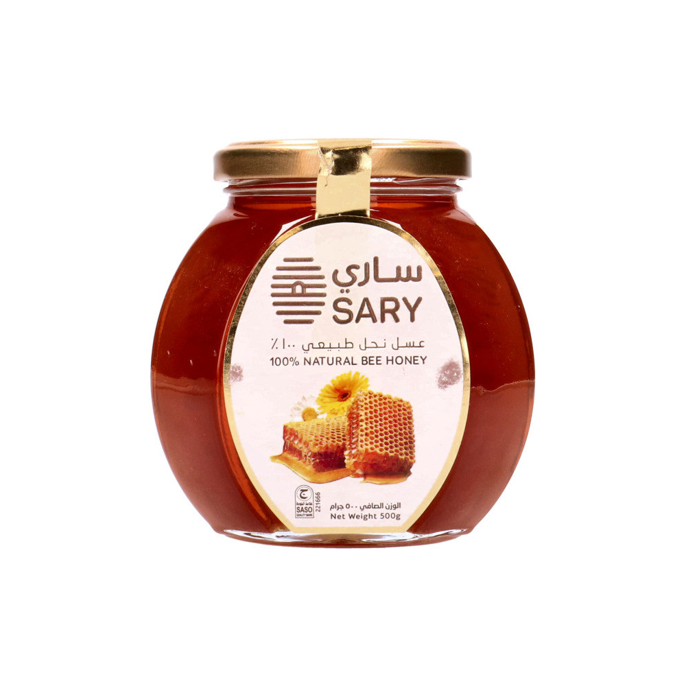 عسل ساري زجاجي ٥٠٠ غرام