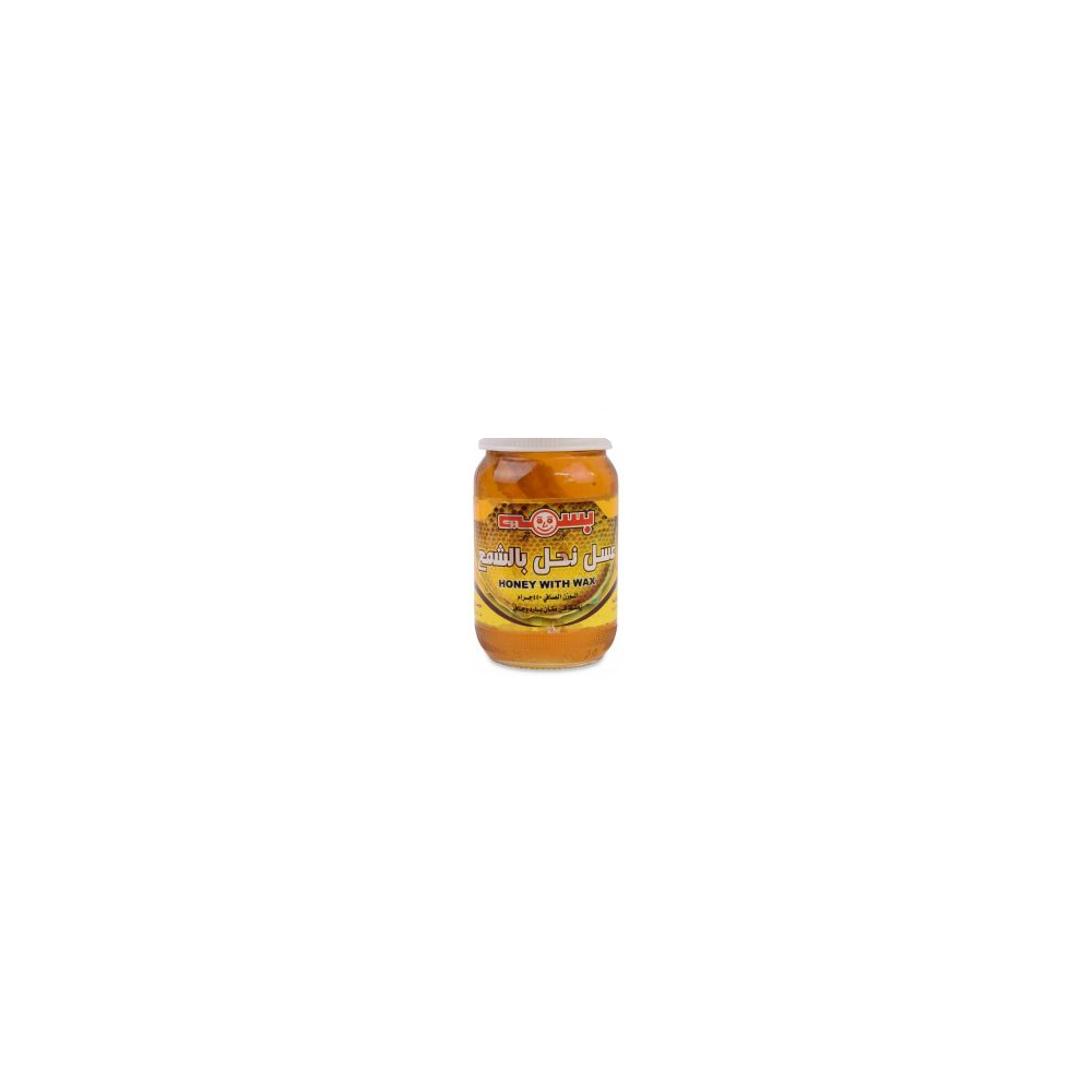Basma Bee Honey With Wax 450g