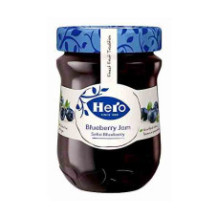 Hero Blue Raspberry Jam 340 gm