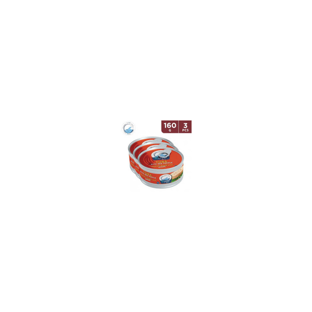 Oceana Light Meat Tuna In Chilli 3 X 160 Gm