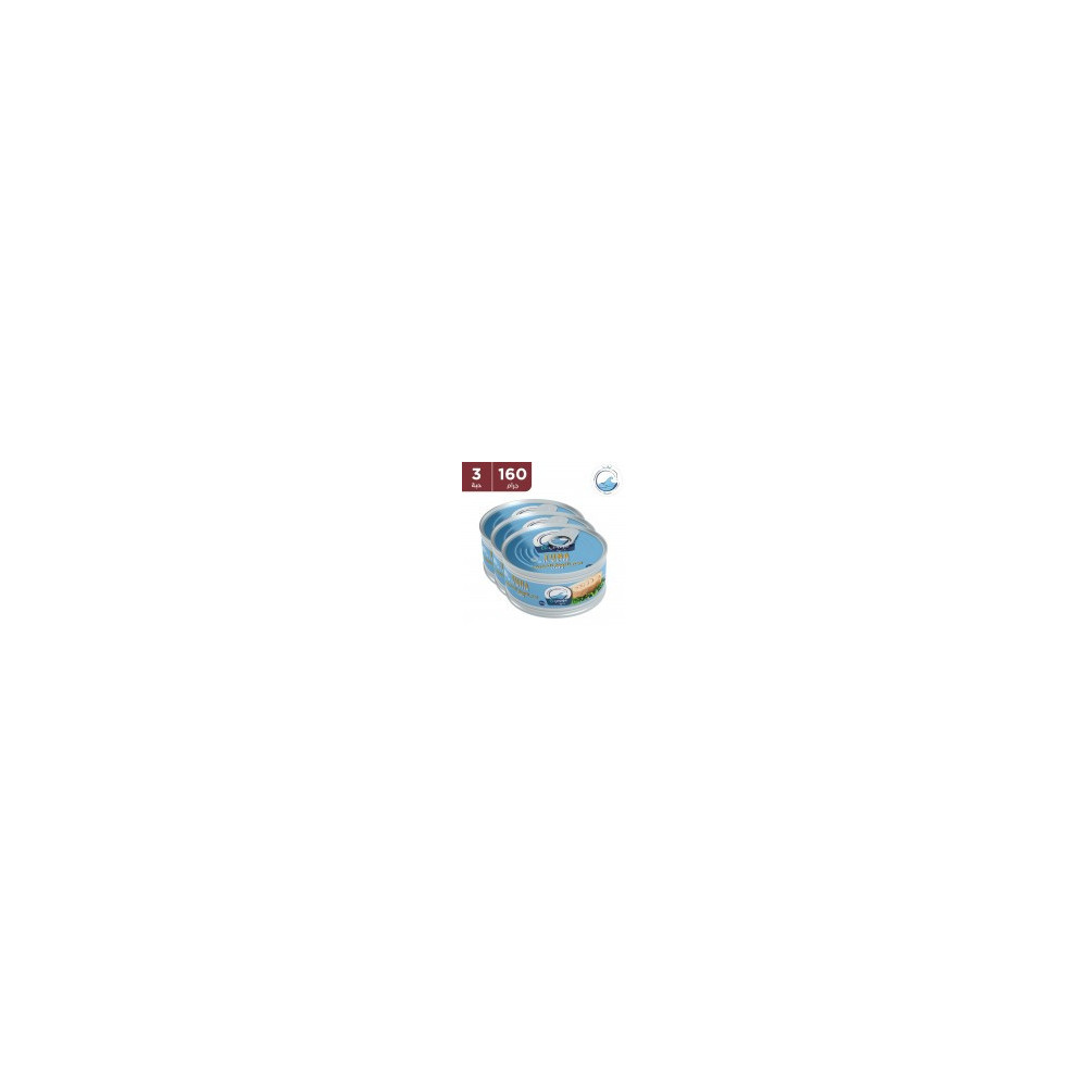 Oceana Tuna Meat With Water 160g 3pcs