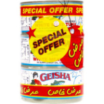 Geisha White Tuna With Oil 200g 3 Pieces