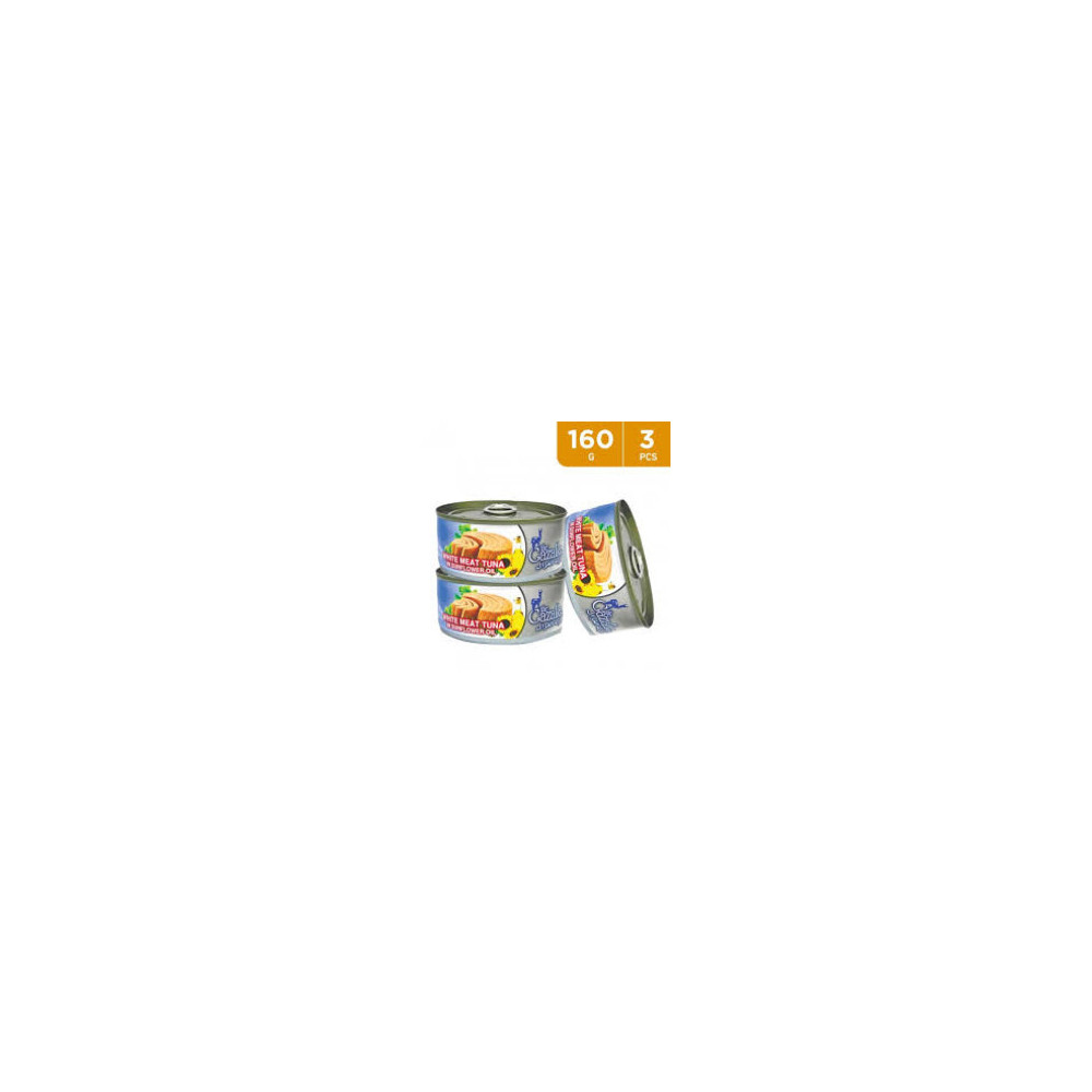 Gazalle White Meat Tuna 3S 160 Gm