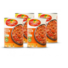 California Gardens Spicy Peeled Beans 450g 4 Pieces