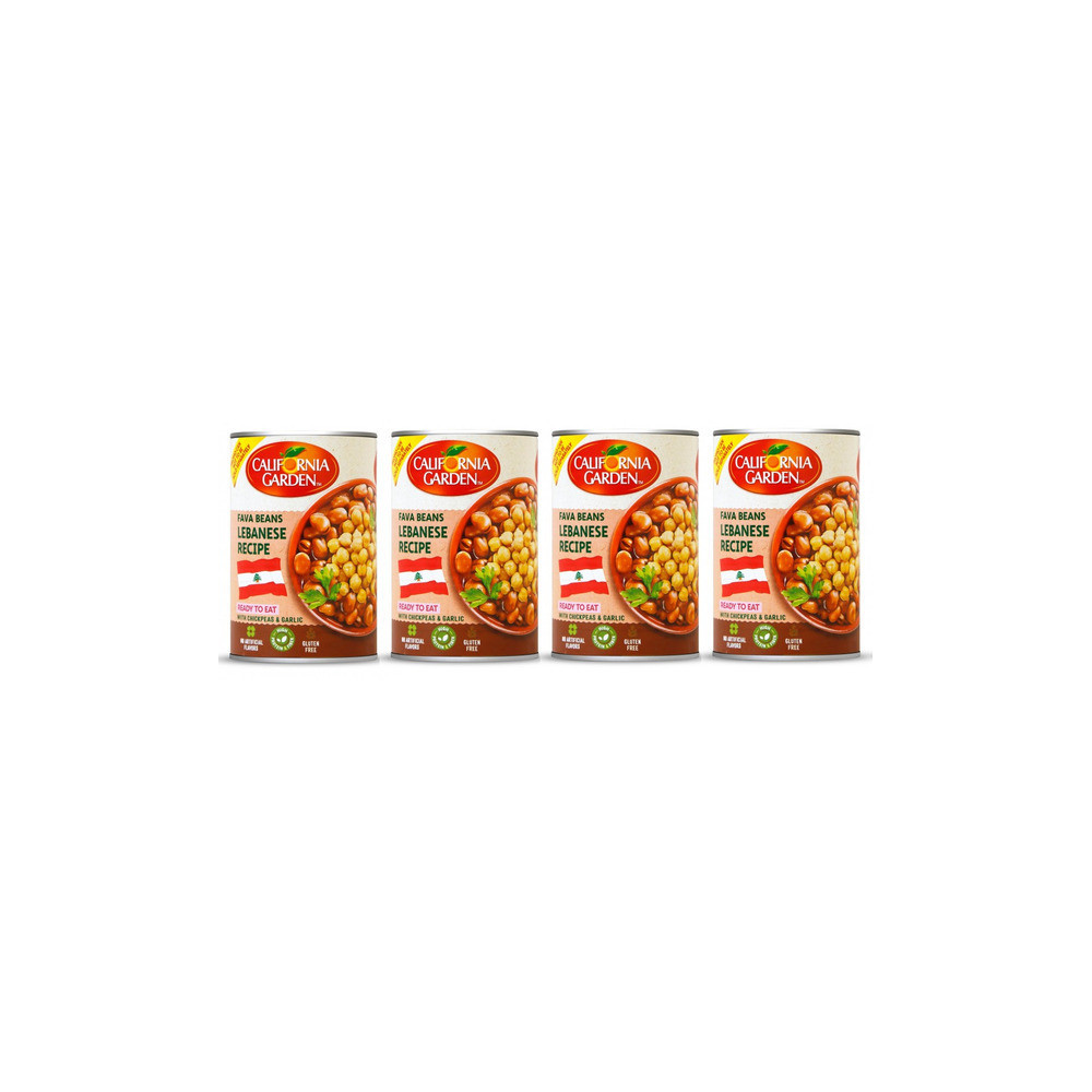 California Gardens Fava Beans Lebanese Mix 450 Gm 4 Pieces