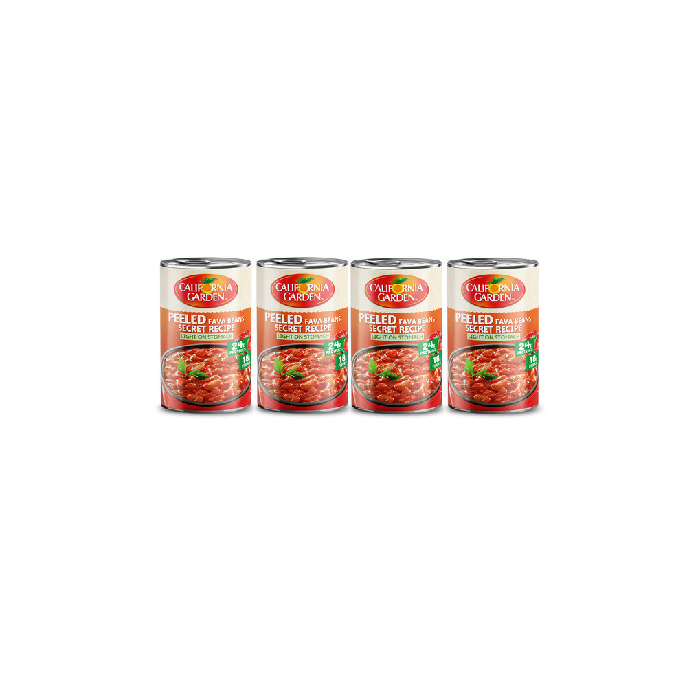 California Gardens Peeled Fava Beans 450 g 4 Pieces