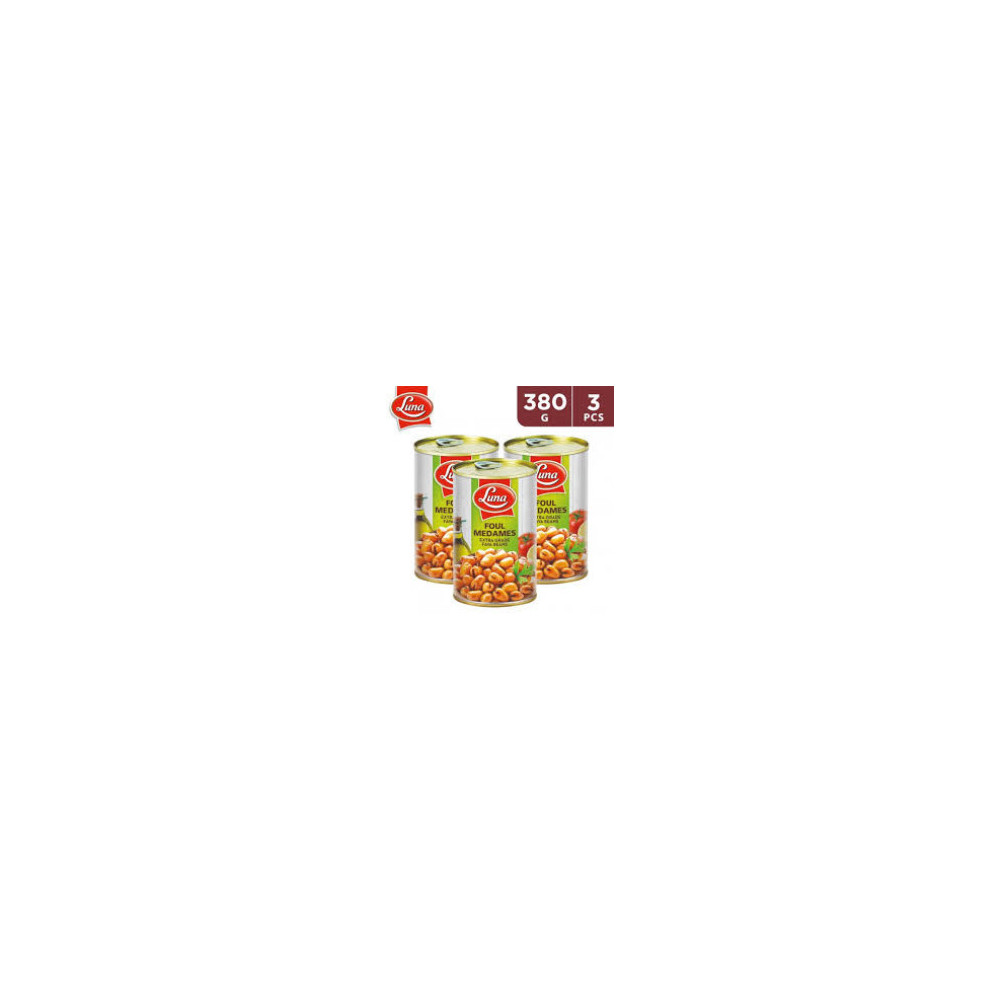 Luna Fava Beans Easy Open 380 g 3 Pieces