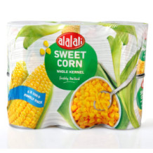 Al-AlaliSweet Corn Whole Kernel 6 pcs 200 Gm