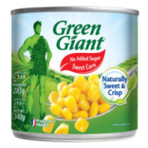 Green Giant Sweet Corn Easy Open 340g