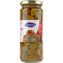 Dimond Spanish Green OlivesStuffed Pepper 198g