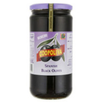 Coopoliva Black Olives Jar 700g