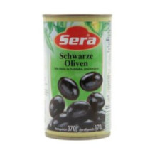 Serra Black Olives Cans 370g