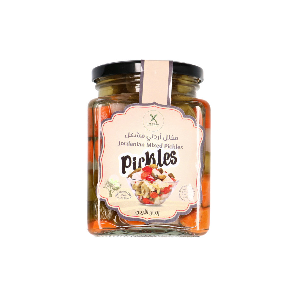 The Farm Jordanian Pickles Mixed Jar 850 gm