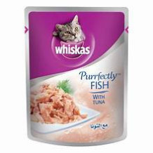Weskas Wet Cat Food Perfect Fish With Tuna 85g