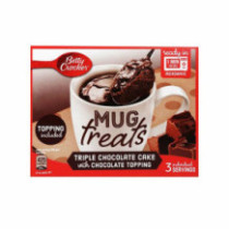 Betty Crocker Chocolate Triple Microwave Cup Candy 255gm
