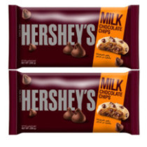 Hershey's Semi-Sweetened Chocolate Chips 285 gm 2 Pieces