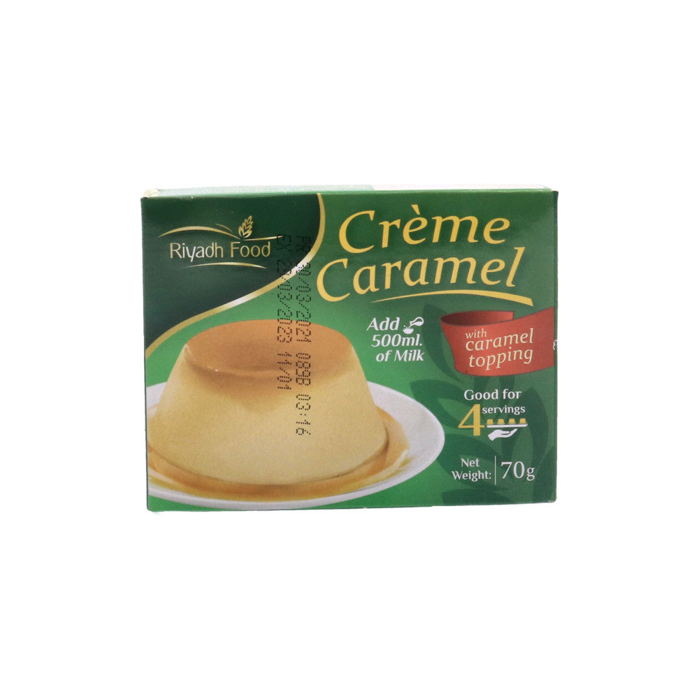 Riyadh Food Cream Caramel With Sweets 70 Gm