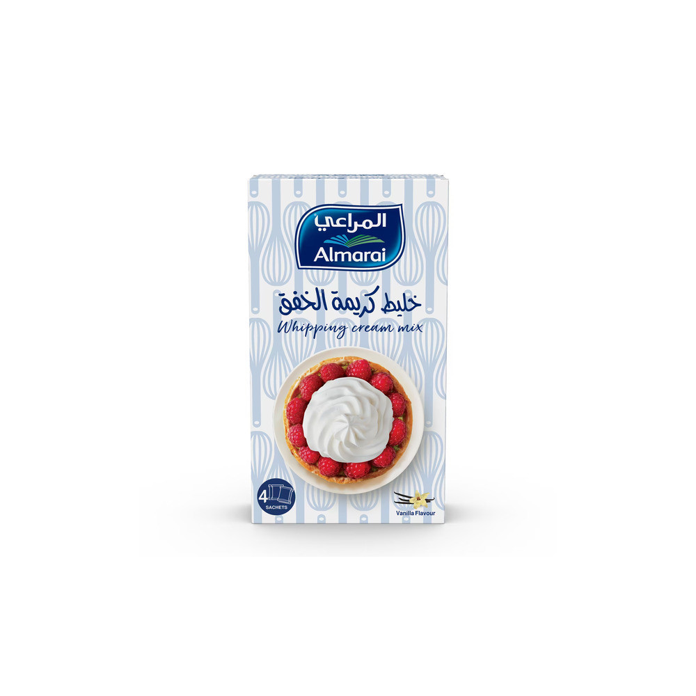 مزيج كريمة الخفق (بودرة) بنكهة الفانيليا ١٤٠ غ