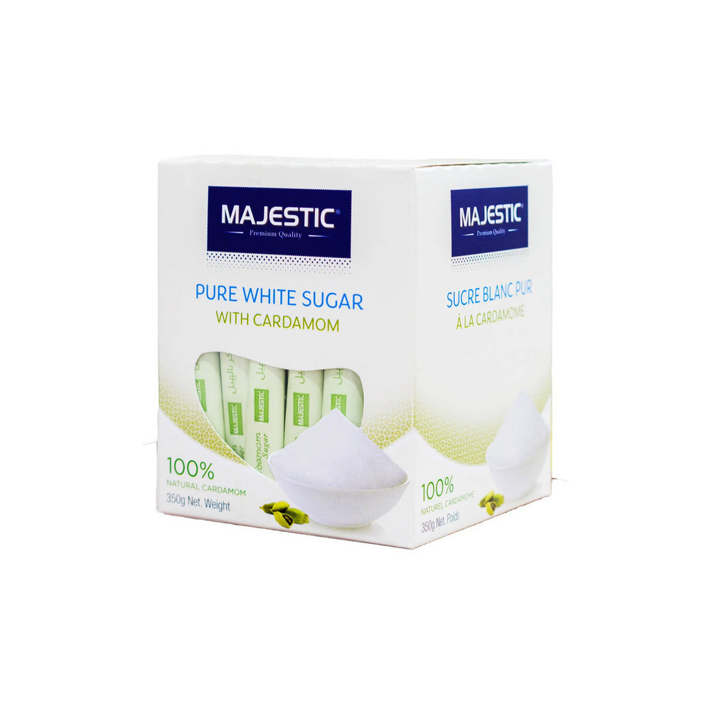 Majestic White sugar cardamom 350 g
