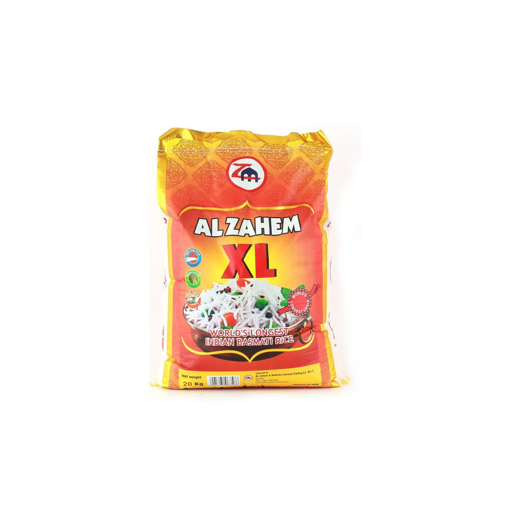 Al-Zahim, XL Indian Basmati Rice 20 kg