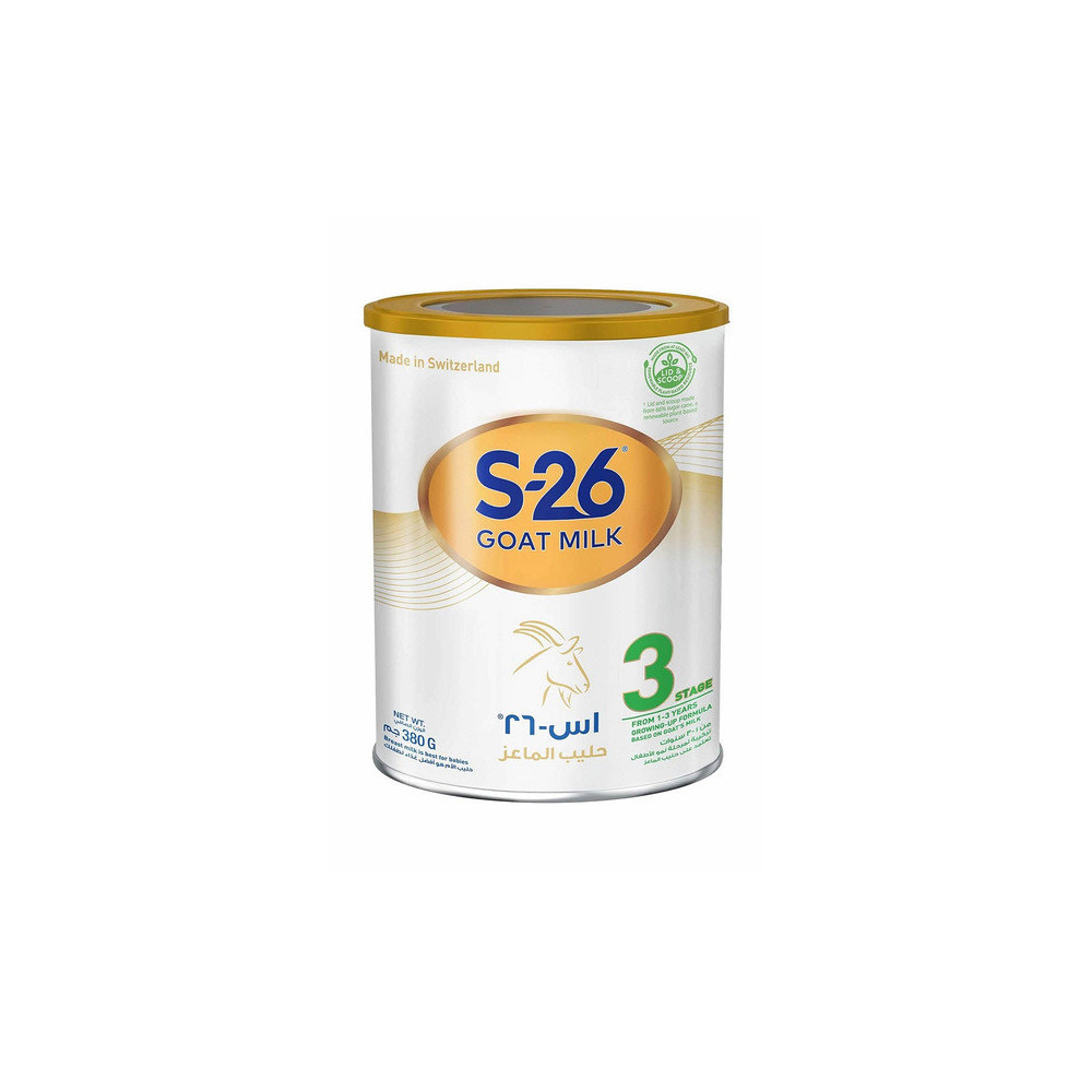 وايث للتغذية حليب الأطفال S-26 المرحلة 3 من حليب الماعز 380 جرام