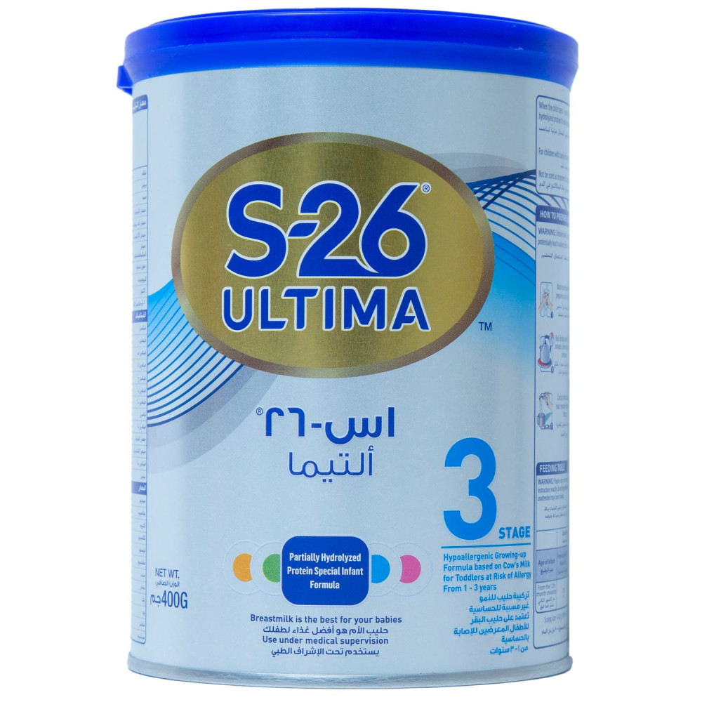 S-26 Progress, Gold Ultima Milk No 3 400 Gm