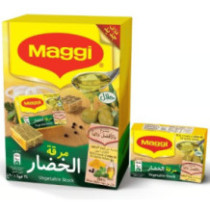 ماجي مكعبات مرق خضار 20 غ 24 حبة