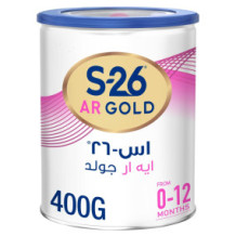 S26, - AR Gold Premium Starter Infant Formula 400GM