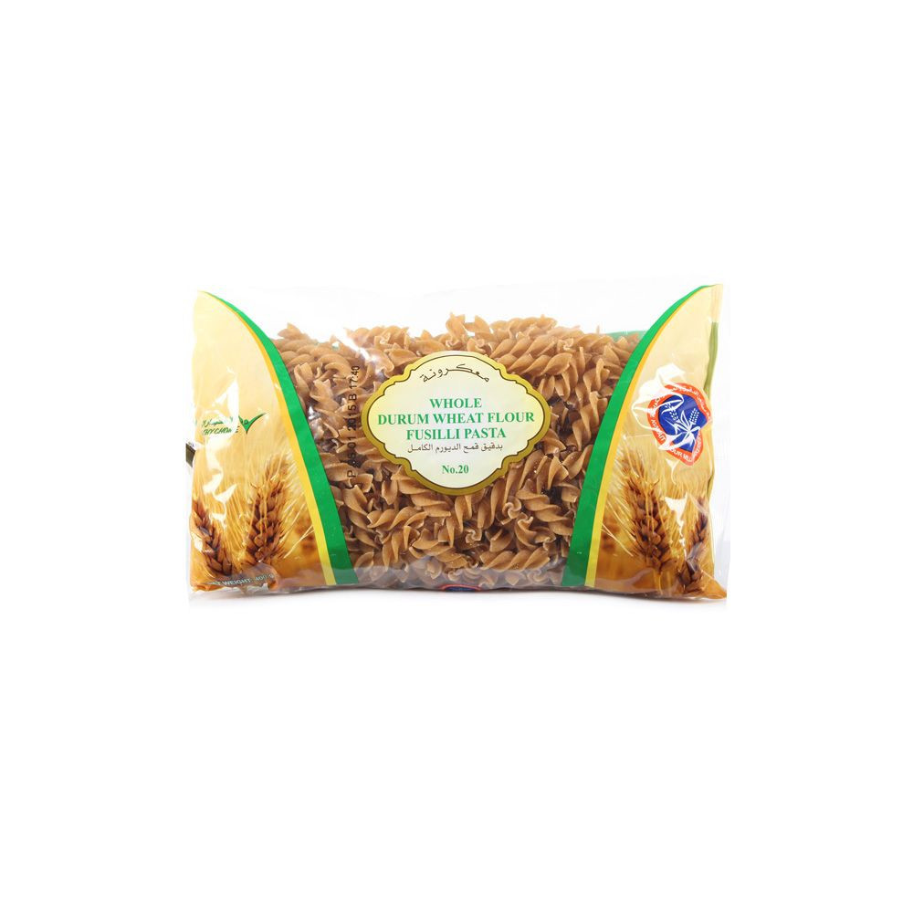 KFMBC Whole Wheat Fusilli Pasta 400 g