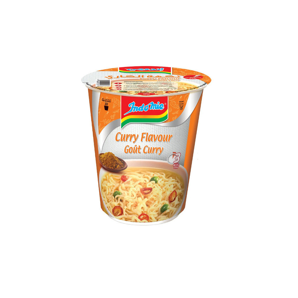 Indomie Noodles, Bowl Curry Flavor 62g
