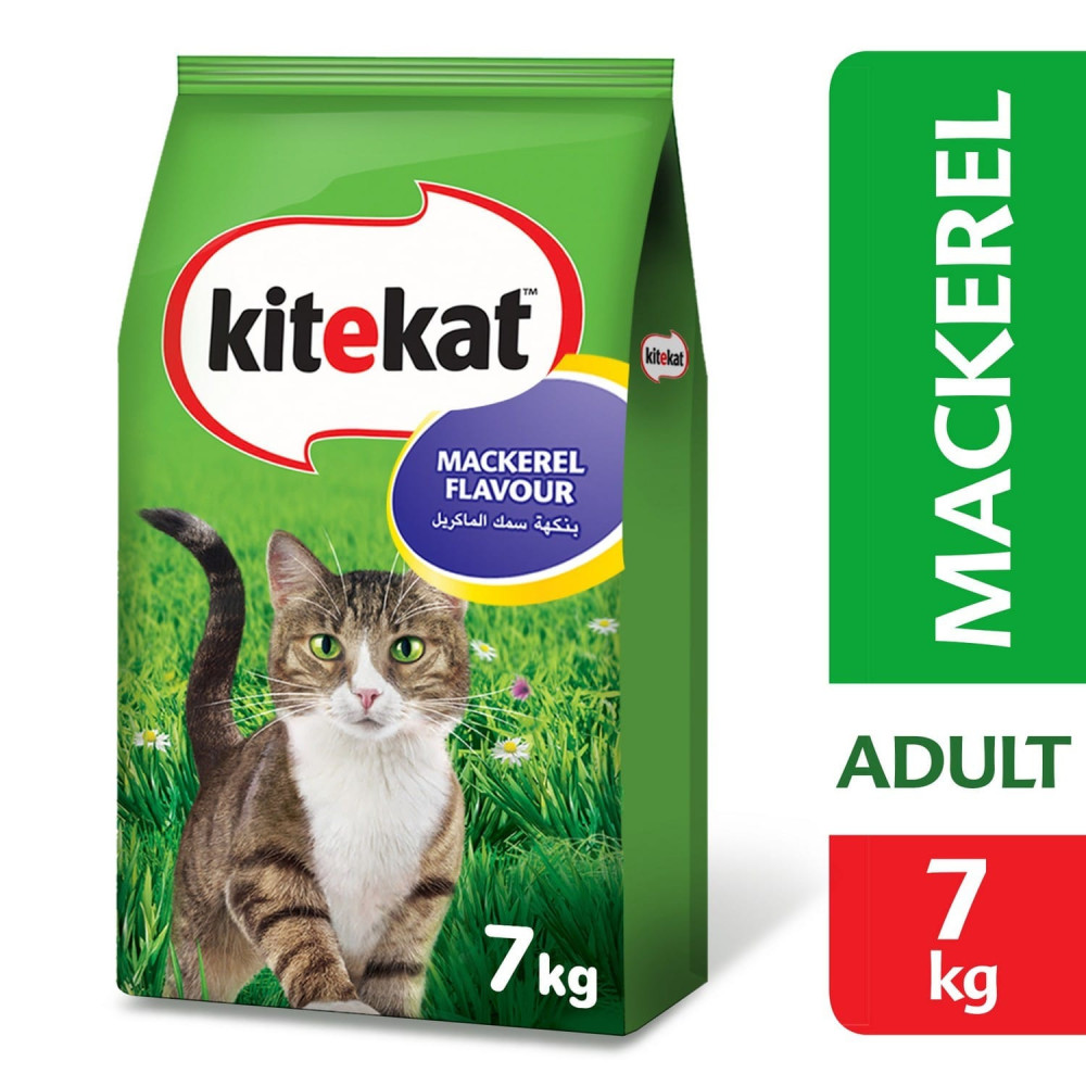 Kitikat Mackerel Cat Dry Food, 7 Kg
