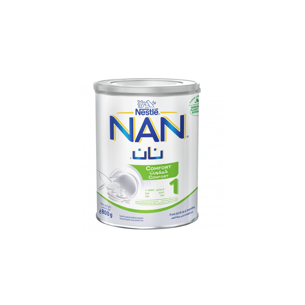 نسلة نان كومفورت 1 حليب أطفال ابتدائي 800 جرام