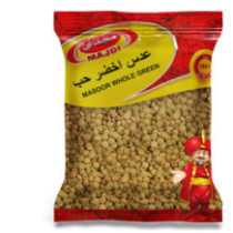 مجدي, عدس اخضر حب كيس 800 جم