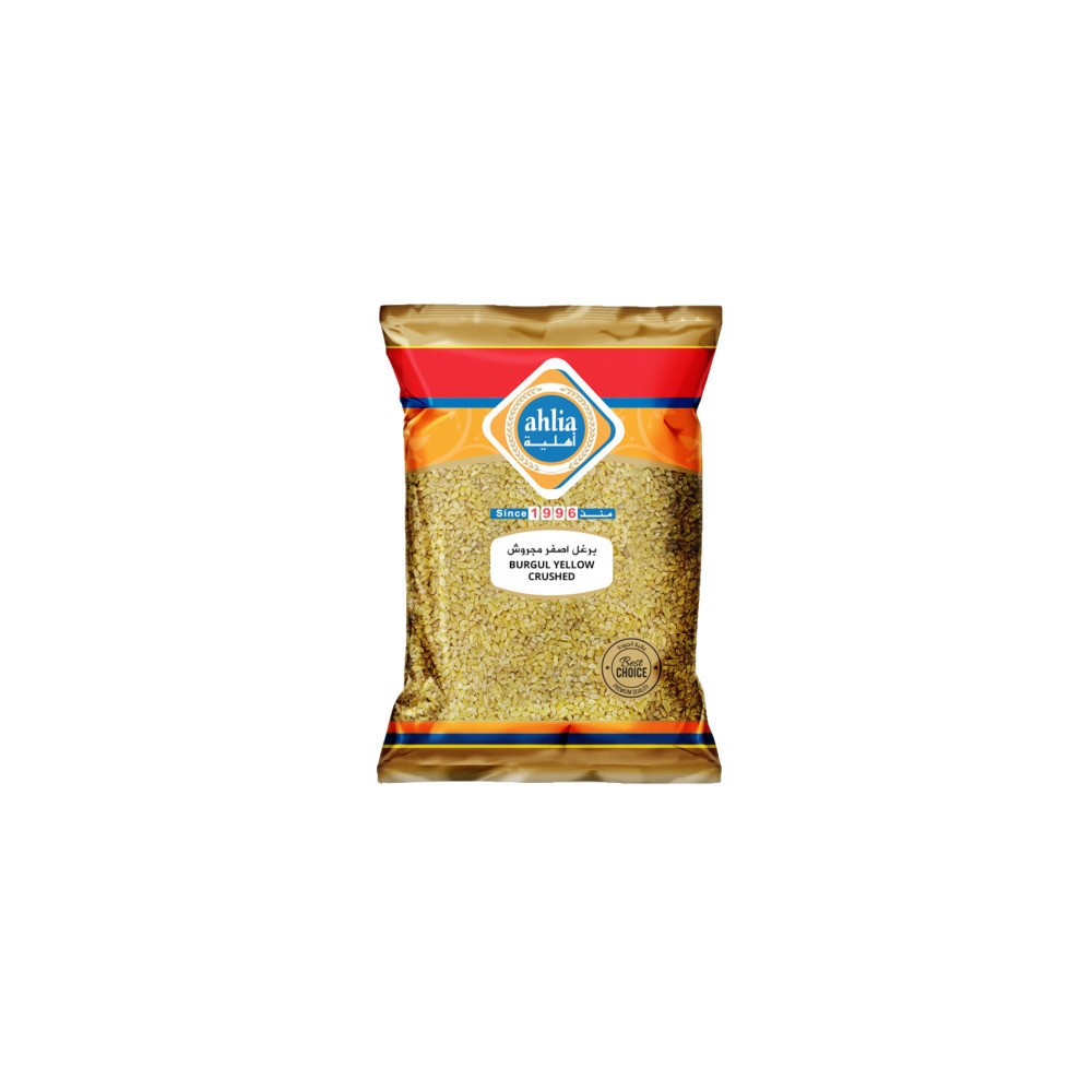 Ahlia Burgul Yellow Curshed 800Gm